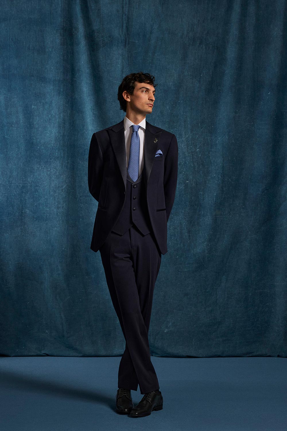 Abito Blu Corneliani Abiti Cerimonia Abiti Uomo Corneliani Abito